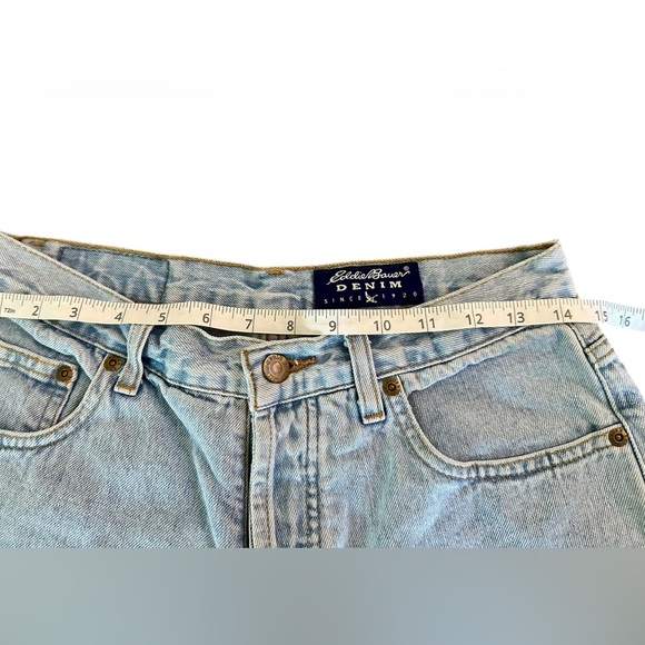Vintage Eddie Bauer 90s High Rise Straight Leg Jeans Women’s 12 - Picture 7 of 7